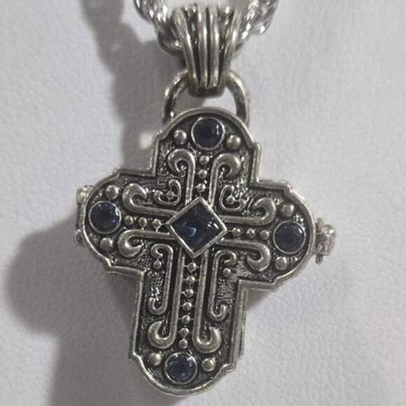 Avon NR hinged cross black stones 21" 2" extension 1.1710 - Picture 1 of 15